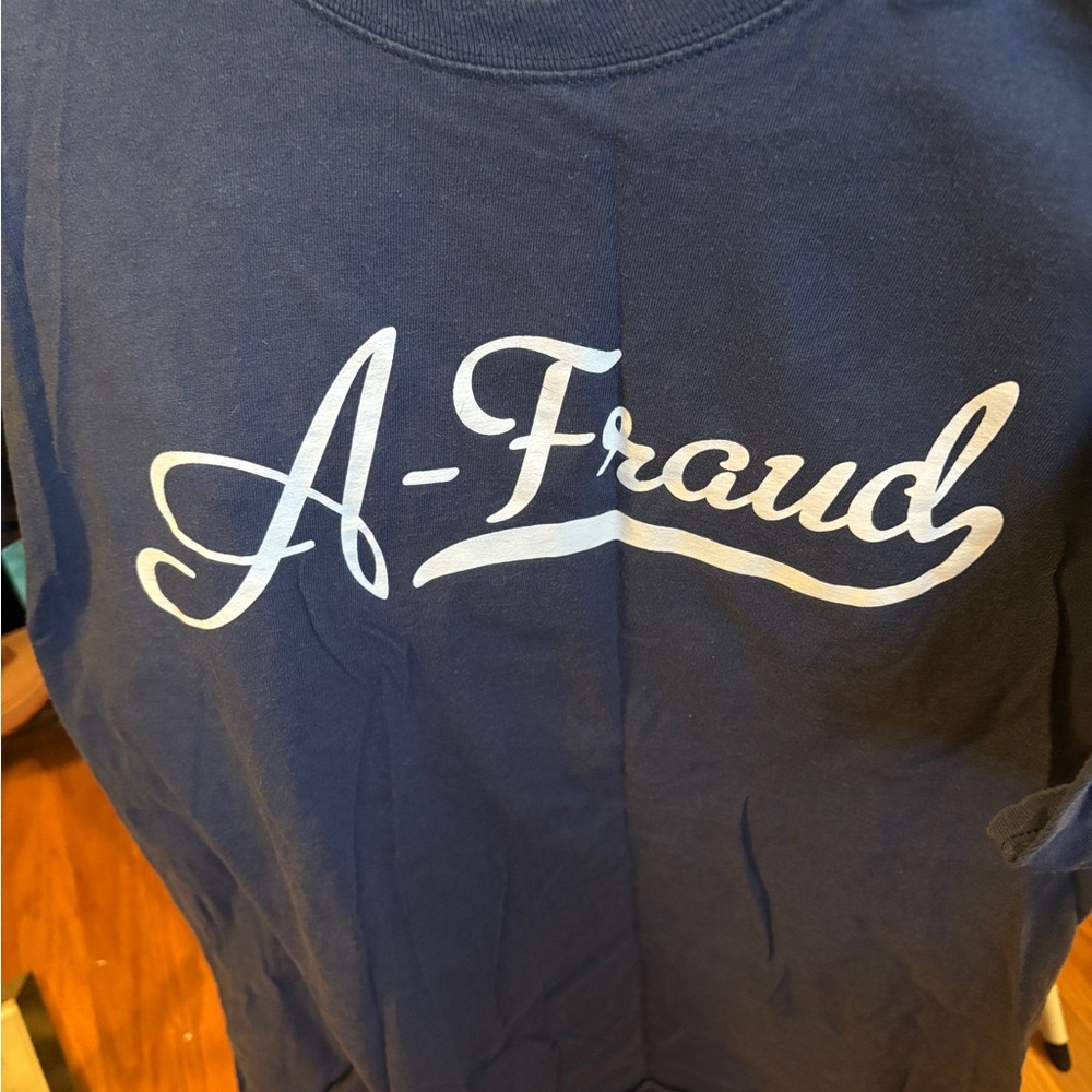 Navy Blue Graphic Tee